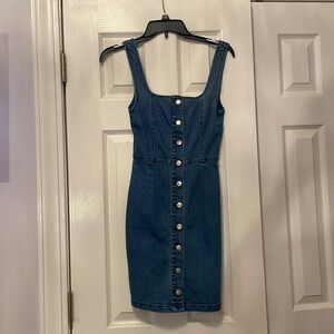 Selling a blue Jean dress. Has never been worn. From rue21